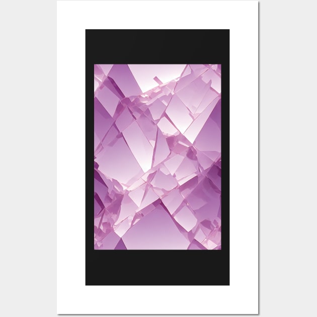 Jewel Pattern - Pink Quartz, for a bit of luxury in your life! #2 Wall Art by Endless-Designs